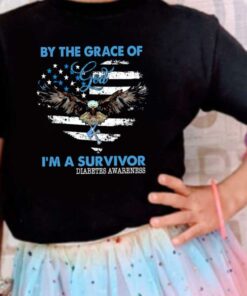 God Eagles I'm A Survivor Diabetes Shirt, By The Grace Of God I'm A Survivor Diabetes Awareness Shirt 3 God Eagles I'm A Survivor Diabetes Shirt, By The Grace Of God I'm A Survivor Diabetes Awareness Shirt 7