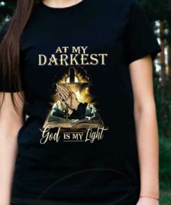 God Is My Light Jesus In My Heart Shirt, Book At My Darkest God Is My Light Shirt 1 God Is My Light Jesus In My Heart Shirt, Book At My Darkest God Is My Light Shirt 5