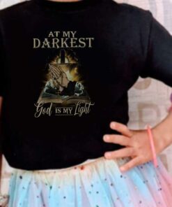 God Is My Light Jesus In My Heart Shirt, Book At My Darkest God Is My Light Shirt 3 God Is My Light Jesus In My Heart Shirt, Book At My Darkest God Is My Light Shirt 7
