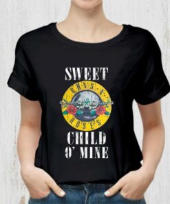Official Guns N' Roses band hard rock Sweet Child O' Mine shirt 5