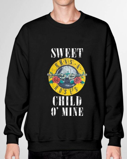 Official Guns N' Roses band hard rock Sweet Child O' Mine shirt 3