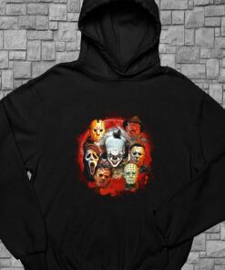 Halloween Characters Shirt, Halloween Horror Shirt, Scary Character For Men Shirt 7