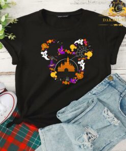 Halloween Disney Shirt, Halloween Shirt, Halloween T-shirt, Mickey Not So-scary Halloween ShirtLongsleeve T-Shirt 4