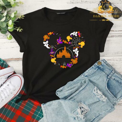 Halloween Disney Shirt, Halloween Shirt, Halloween T-shirt, Mickey Not So-scary Halloween ShirtLongsleeve T-Shirt 2