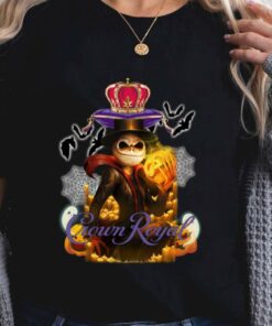 Official Halloween Jack Skellington Mashup Crown Royal Shirt 5