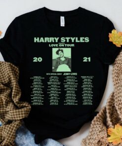 Original Harry Styles Presents Love On Tour 2021 With Special Guest Jenny Lewis Shirt 5