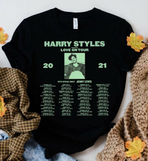 Original Harry Styles Presents Love On Tour 2021 With Special Guest Jenny Lewis Shirt 2