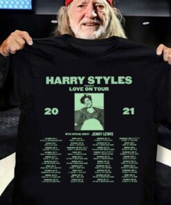 Original Harry Styles Presents Love On Tour 2021 With Special Guest Jenny Lewis Shirt 6