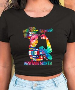 Hispanic Heritage Month Shirt, Hispanic Heritage Month Woman Latino Countries Flag For Men Shirt 5