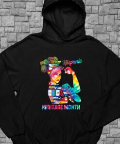 Hispanic Heritage Month Shirt, Hispanic Heritage Month Woman Latino Countries Flag For Men Shirt 7