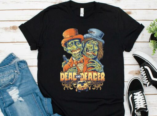 Hot Dumb and Dumber Zombie Dead and Deader Shirt, Dumb and Dumber Shirt, Dead and Deader Shirt 1