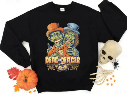 Hot Dumb and Dumber Zombie Dead and Deader Shirt, Dumb and Dumber Shirt, Dead and Deader Shirt 2