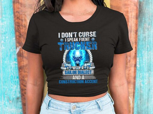 I Don't Curse I Speak Fluent Trucker Shirt, Sailor Dialect For Men Shirt 2