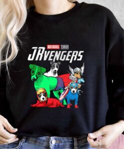 Jack Russell Terrier Jrvengers Avengers Shirt, Marvel Avengers Jack Russell Jrvengers Endgame For Men Shirt 6