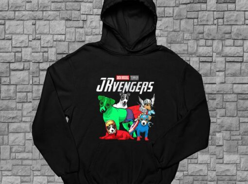 Jack Russell Terrier Jrvengers Avengers Shirt, Marvel Avengers Jack Russell Jrvengers Endgame For Men Shirt 4