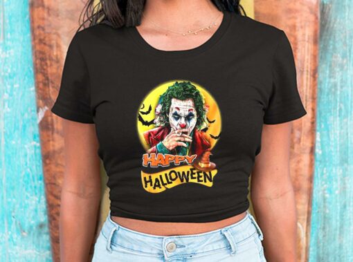 Joker Joaquin Phoenix Happy Halloween Shirt, Joker Halloween Shirt, Halloween Joker Joaquin Phoenix For Men Shirt 2