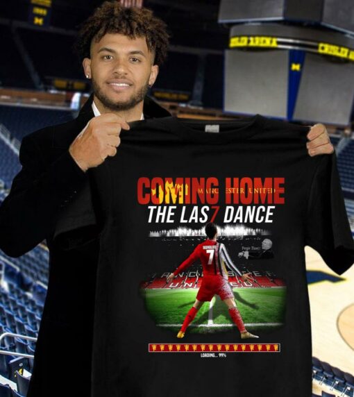 Premium Juventus Cristiano Ronaldo Coming Home The Las7 Dance Loading 99% Manchester United Shirt 1