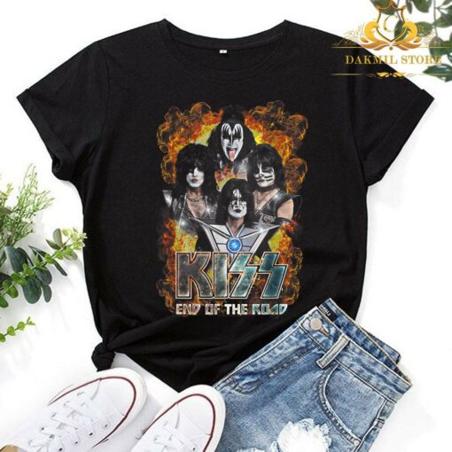 KISS Official End Of The Road Tour shirt,SALT LAKE CITY T-Shirt 1
