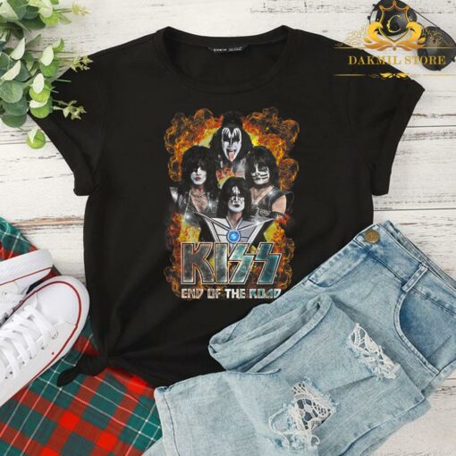 KISS Official End Of The Road Tour shirt,SALT LAKE CITY T-Shirt 2