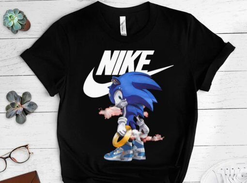 Limited Nike Air Sonic The Hedgehog Shirt 1