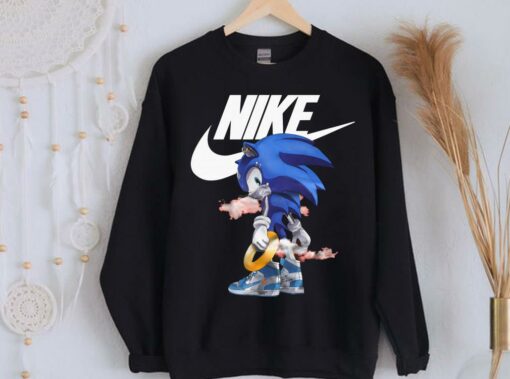 Limited Nike Air Sonic The Hedgehog Shirt 2