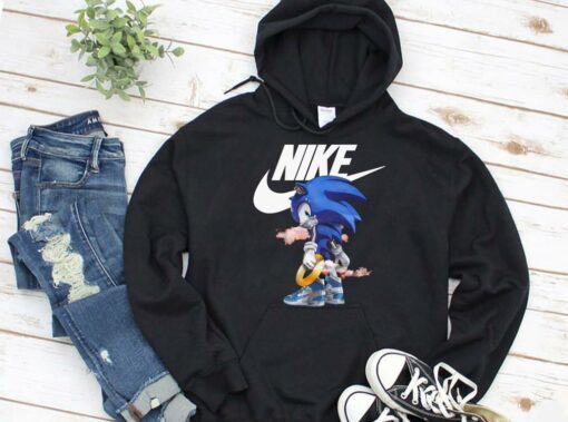 Limited Nike Air Sonic The Hedgehog Shirt 3