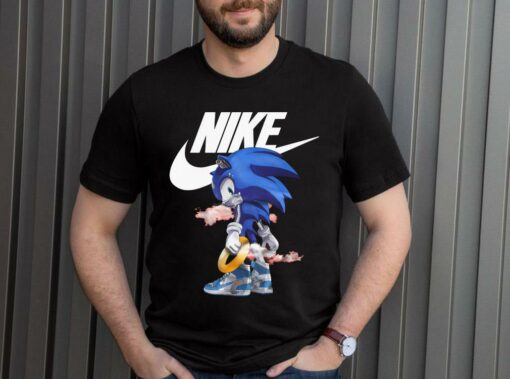 Limited Nike Air Sonic The Hedgehog Shirt 4
