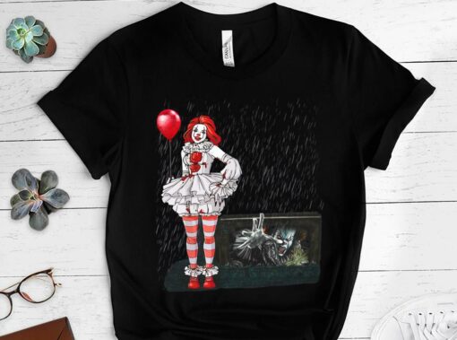 Limited Pennywise It Girl Halloween Shirt 1