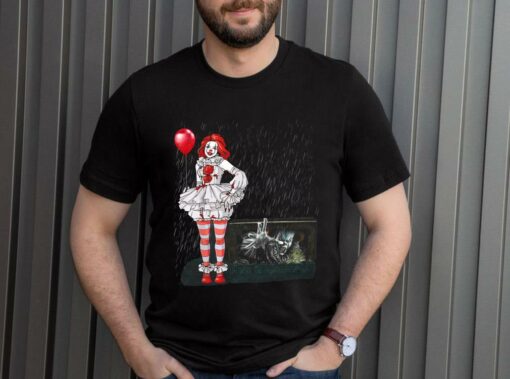 Limited Pennywise It Girl Halloween Shirt 4