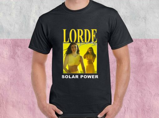 Lorde Shirt, Lorde Melodrama Shirt, Lorde Solar Power Melodrama For Men Shirt 1