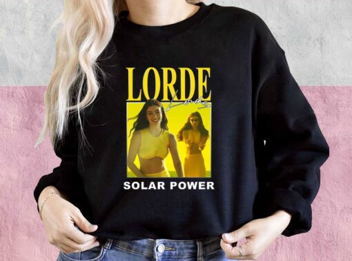 Lorde Shirt, Lorde Melodrama Shirt, Lorde Solar Power Melodrama For Men Shirt 3