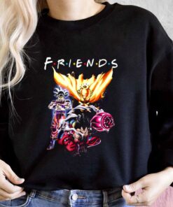 Luffy Naruto Son Goku Friends Shirt, Friends Anime Shirt, Naruto Dragon Ball One Piece For Men Shirt 6