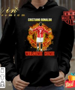 Best Manchester United Cristiano Ronaldo CR7 Welcome Home Signature Shirt 7