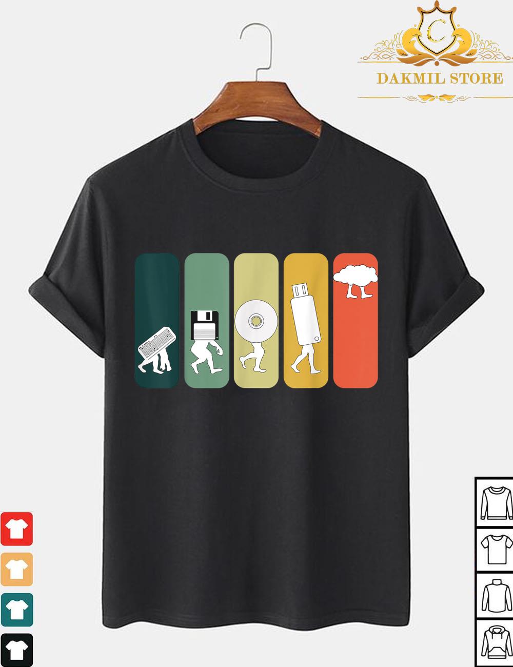 Memory Evolution Programmer Programming Cloud Shirt