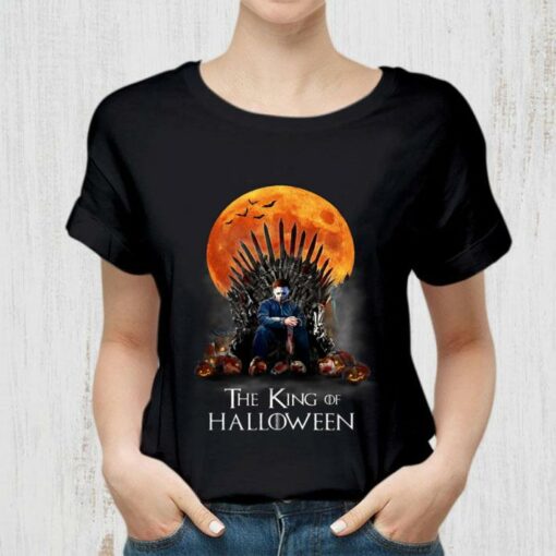 Funny Michael Myers The King Of Halloween GOT Shirt, Game Of Thrones 2