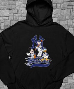 Mickey Mouse Pluto Donald Duck New York Yankees Shirt, New York Yankees For Men Shirt 7
