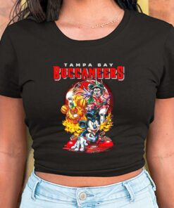 Mickey Mouse Pumpkin Halloween With Tampa Bay Buccaneers 2021 Shirt, Mickey Mouse Pumpkin Halloween For Men Shirt 5