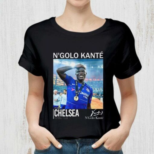 Premium N' Golo Kante Chelsea Football Club Signature Shirt 2