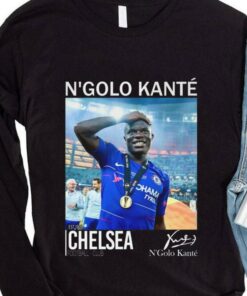 Premium N' Golo Kante Chelsea Football Club Signature Shirt 7