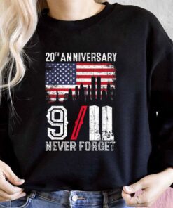 Never Forget 911 Shirt, USA Flag Patriotic Shirt, 9-11 Anniversary For Men Shirt 6