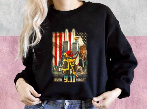 Never Forget 911 Shirt, Usa Flag Patriotic Shirt, Memorial Shirt, Never Forget 2001 2021 For Men Shirt 3