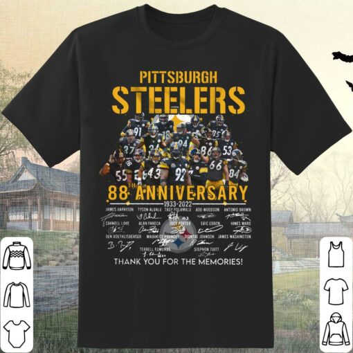Official Pittsburgh Steelers 88th Anniversary Shirt 1