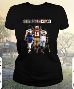 Official San Francisco Team Sport Shirt, Stephen Curry Buster Posey Joe Montana Shirt 5