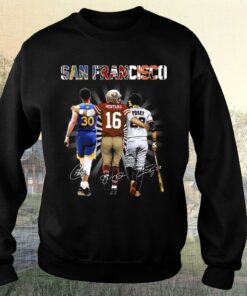 Official San Francisco Team Sport Shirt, Stephen Curry Buster Posey Joe Montana Shirt 6