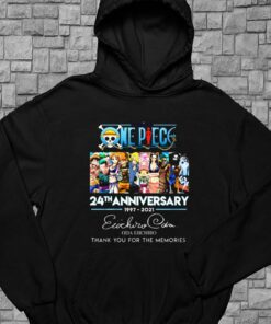 One Piece 24th Anniversary 1997-2021 Oda Eiichiro Thank You For The Memories Shirt, One Piece For Men Shirt 7