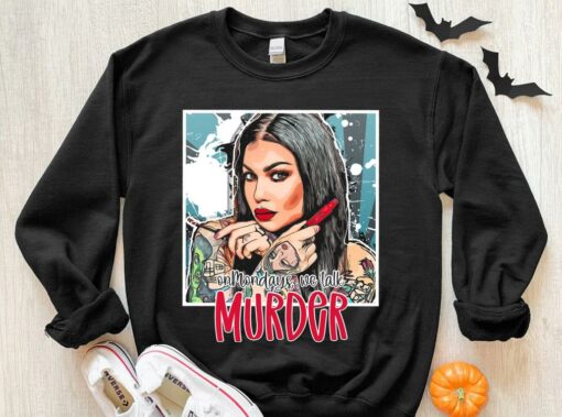 Original Bailey Sarian On Mondays We Talk Murder Shirt, Bailey Sarian Shirt 3