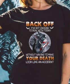 Original Chihuahua Michael myers Halloween Shirt, Chihuahua Back Off I've Got Enough Shirt 5