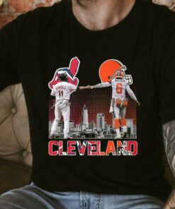 Original Cleveland Indians Ramirez And Cleveland Browns Mayfield Shirt, Jose Ramirez and Baker Mayfield Shirt 7