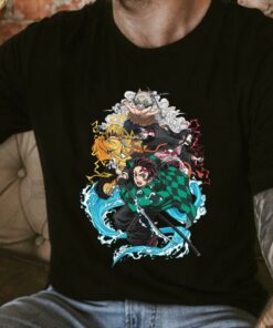 Original Demon Slayer Kimetsu no Yaiba Shirt, Tanjiro Kamado and Friends Shirt, Demon Slayer Character Shirt 7
