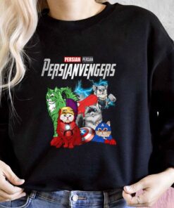 Persianvengers Shirt, Marvel Avengers Persian Shirt, Marvel Avengers Cat Shirt, Persian Cat Avengers For Men Shirt 6